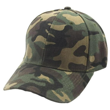 Clearance! Baberdicy Unisex Camouflage Baseball Cap Snapback Hat Hip-Hop Adjustable Green