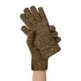 thumbnail image 1 of Clearance! Baberdicy Women Autumn Winter Solid Color Padded Wool Knit Warm Gloves A, 1 of 4