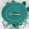 thumbnail image 1 of Clearance! Baberdicy Women's Feather Fascinators Hat - Hair Pin Cocktail Headwear Pillbox Hat Green, 1 of 7