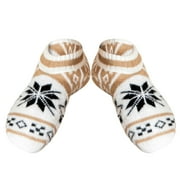 Clearance! Baberdicy Women's Slipper Socks with Soft Cozy Fleece Lined Socks Winter Warm Fuzzy Non Slip Socks for Women Beige