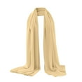 thumbnail image 1 of Clearance! Baberdicy Women's Soft Solid Color Shawl Baotou Pearl Chiffon Shawl Muslim Hijab K, 1 of 3