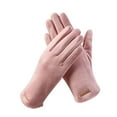 thumbnail image 1 of Clearance! Baberdicy Womens Sports Gloves Outdoor Cycling Work Solid Color Gloves Pink, 1 of 8