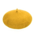 thumbnail image 1 of Clearance! Baberdicy Yellow Hat Kids Girls Beret Dome Baseball Caps Yellow, 1 of 3