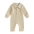 thumbnail image 1 of Clearance Baby Boy Clothes Snap up Rompers Long Sleeve Baby Onesie Boy 18 Months Newborn Jumpsuit Winter, 1 of 3