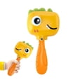 thumbnail image 1 of Clearance! Baby Cute Dinosaur Sand Hammer Rattle Toy, ABS Safe Infant Hand Grip Rattle, Early Education Auditory Stimulation Developmental Toy for Infant Boys Girls 0-36 Months (Yellow), 1 of 7