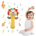 thumbnail image 1 of Clearance! Baby Soft Hand Rattle Toys, Infant Developmental Hand Grip Baby Toys, Baby Sensory Learning Toys with Teether, Sounds for Baby and Stuff from 0-12 Months Old, Shower Gift for Boys Girls, 1 of 9