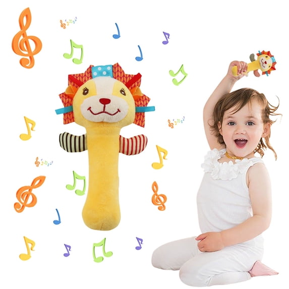 Soft Raddle Clearance! Baby Soft Hand Rattle Toys, Infant Developmental Hand Grip ...