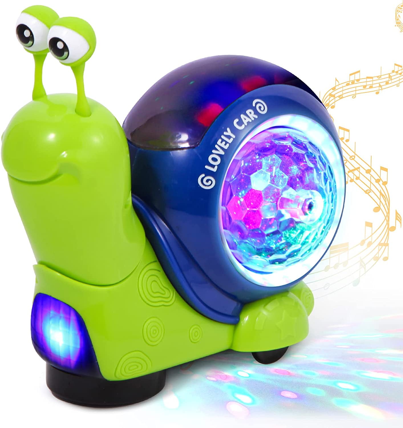 Clearance Baby Toys 6 12 Months Musical Crab Crawling Toys Light