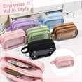 thumbnail image 1 of Clearance Back to School Pencil Case - Large Pencil Pouch Organizer, Cute Pencil Box, School Supplies for Kids, Great for Colored Pencils, Highlighters, and Pens,Blue, 1 of 4