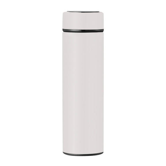 Clearance Back to School Supplies! JWDX Led Smart Touch Screen Temperature Measurement Thermos Cup Boutique Smart Display Series Inner 304 Material + Outer 201 Material 1Pc White