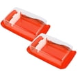 thumbnail image 1 of Clearance Bakeware under $15 Butter Container Butter Dish Box Container Cheese Sealing Storage Tray With Clear Lid Kitchen Dinnerware For Home Cutting Food Butter Boxes Butter, 1 of 9