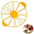 thumbnail image 1 of Clearance Bakeware under $5,Cake Portion Marker Cake Divider Round Cake Slicing And Pie Slicers Divider 10 Or 12 Piece Cake Slicing Marker Equal Portion Cutter Bread Cake Divider Baking Tool 10.6, 1 of 6