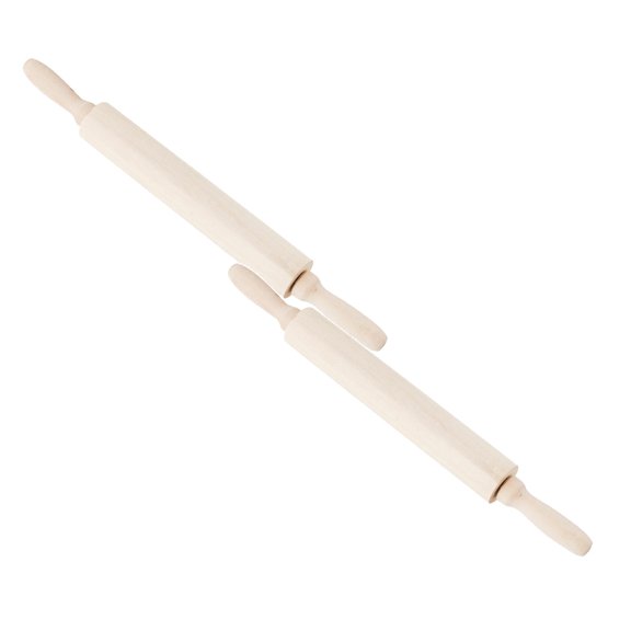 Clearance Bakeware under $15 Wooden Rolling Pin Press Stick Dumpling Activity Solid Wood Rolling Pin Wood Baking Tools