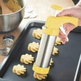 thumbnail image 1 of Clearance Bakeware under $5,Cake Decoration Nozzle Upgrade Tools Cookies Decorating Yellow Maker Set Baking Mouth Spray Cookies Maker Decorated, 1 of 9