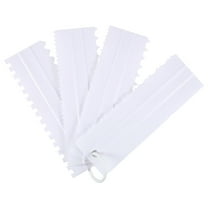 Clearance Bakeware under $5,Cake Scraper Pattern Cream Scraper Set DIY Baking Tools Plastic Cream Scraper Set Baking Accessories