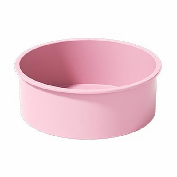 Clearance Bakeware under $5,Silicone Cake Pans For Baking Round Cake For Cupcake Cheese Cakes And Cakes Non Stick Silicone Bakeware Sets