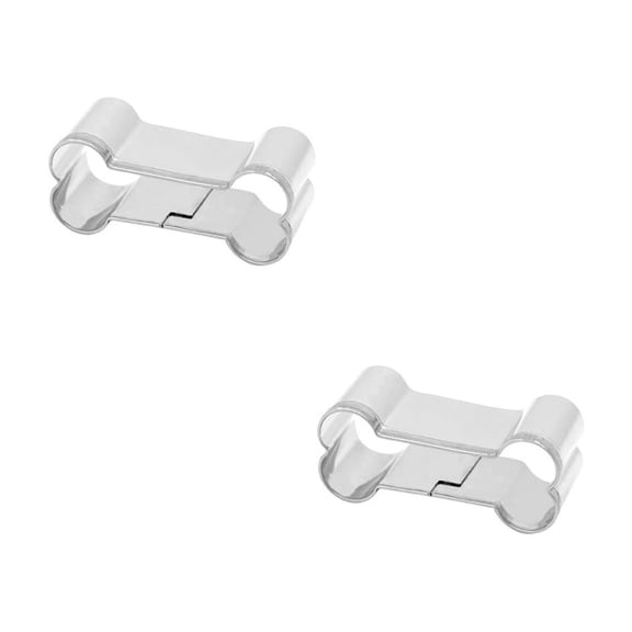 Clearance Bakeware under $6 Dog & Bone Shaped Cookie Cutters 4 Piece Stainless Pet For Baking & Proof