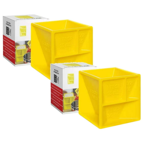 Clearance Bakeware under $7 Kitchen Cube Measuring Gadget For Cooking And Baking Measure Every Cups & Spoon In One Measuring Spoon Utensil Tool