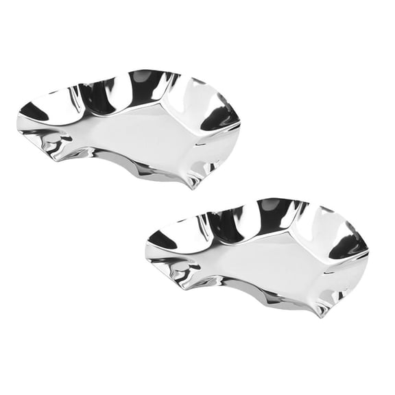 Clearance Baking trays & trays under $7 Stainless 304 Stainless Large Grilling Pan Reusable For Baked Grilled For Cooking Silver Kitchen Metal Dish For Seafood Clam Scallop