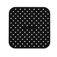 thumbnail image 1 of Kitchen Baking Trays Basket Fryer Silicone Reusable Non Stick Liners Fryer Mat For Air For Air Kitchen，Dining & Bar,Black Kitchen Baking trays & trays, 1 of 2