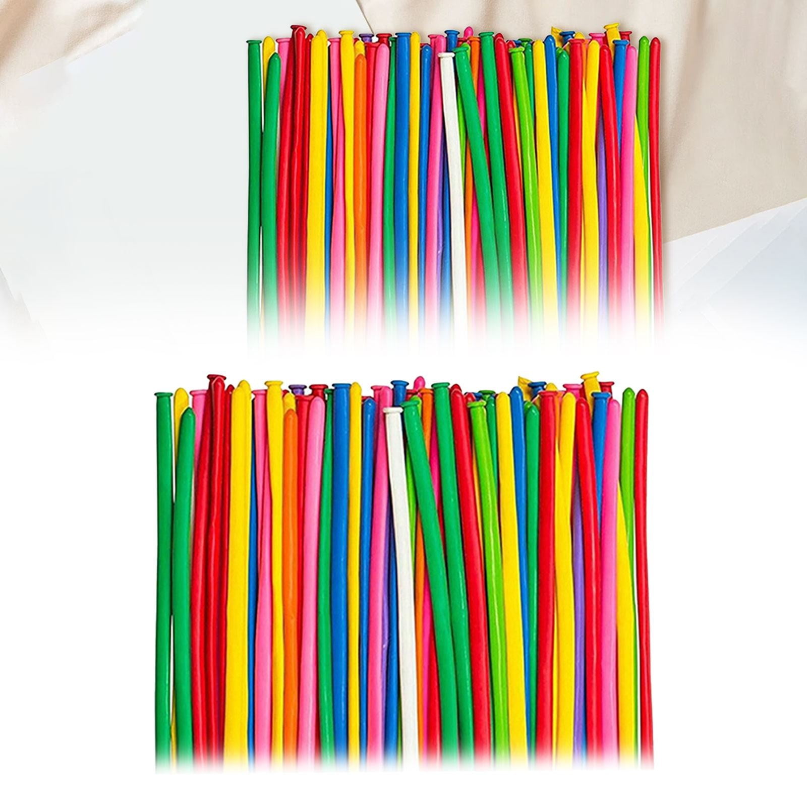 Clearance Balloon under $10 Long Balloons for Party Balloon Garland Thickening Skinny Latex Twisting Balloon for Animals Modeling Clown Balloons Wedding Birthday Xmas Party Decorations