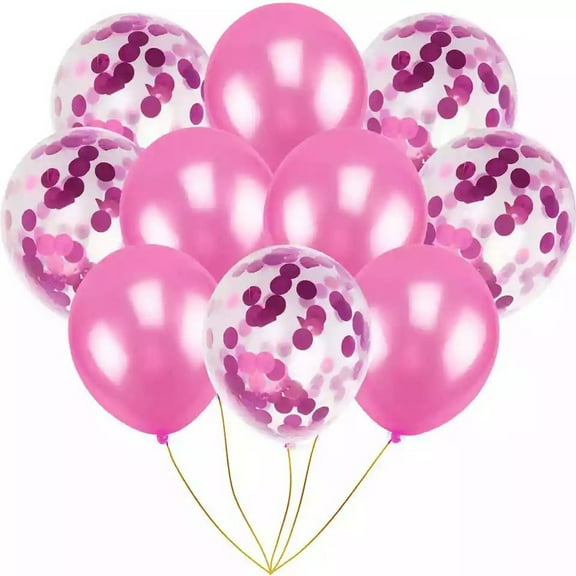 Clearance! Balloon under$1 12'' Confetti Balloons 10x/set Latex Wedding Party Baby Shower Birthday Decor