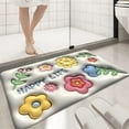 Clearance!! 3D Non Slip Bathroom Mats Fruit Sunflower Mats Polyester