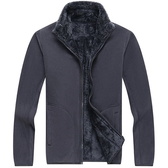 Baqcunre Women's Clothing, Autumn And Winter New Outdoor Fleece Coat Couple Fleece Jacket Double Wear Thick Warm Jacket Valentines Day Gifts, 1Pc Jacket E M