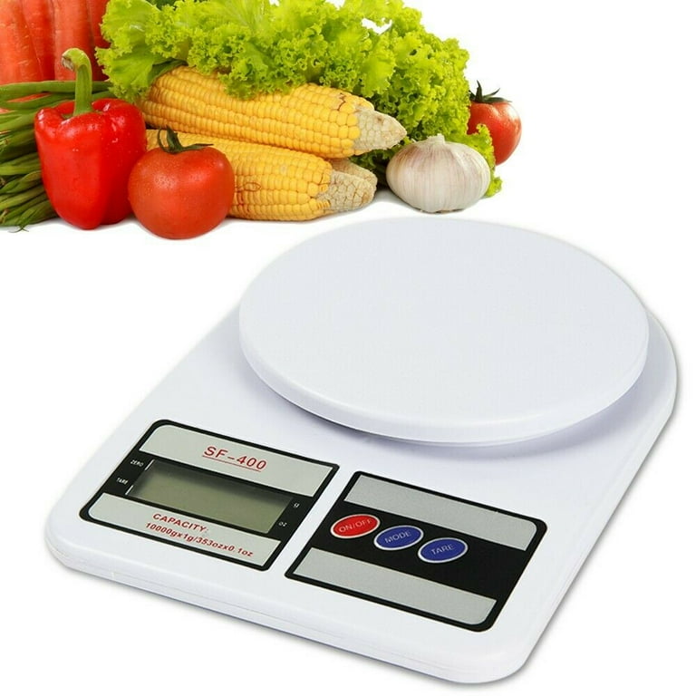 Balanza Digital Commercial 66 Libras 30 kg De Cocina Bascula Para Pesar  Comida