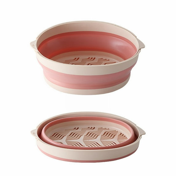 Clearance! Bath Toy Storage Organizer Foldable Bath Toy Holder for Bathtub Toy Storage Bath Tub Toy Basket With Removable Base Bathtub Shower Toy Holder for Drain Drying Bathroom Toy Stora