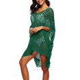thumbnail image 1 of Clearance! Bathing Suit Cover Up for Women - Swimsuit Coverup for Women – Lace Beach Dresses, Green, Average, 1 of 6