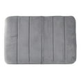 thumbnail image 1 of Hvmvliv Bathroom Rugs Memory Foam Absorbent Floor Mat Bathroom Toilet Doorway Quick-Dry Foot Mat Entry Door Mat Non-Slip Mat Gray (15.7x23.6in), 1 of 7