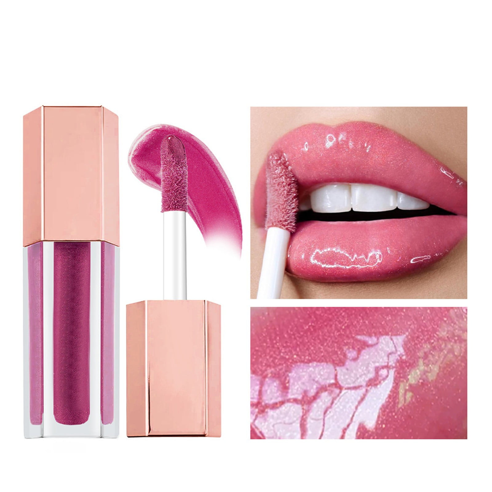 Clearance!Beastres Lip Glosses Glittery Lip Luminizer Nourishing