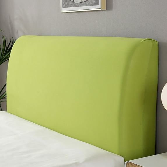 Bed Headboard Cover Stretch Bed Headboard Cover Bed Headboard Slipcover Protector Solid Color Cover For Twin Full Queen Size Bed