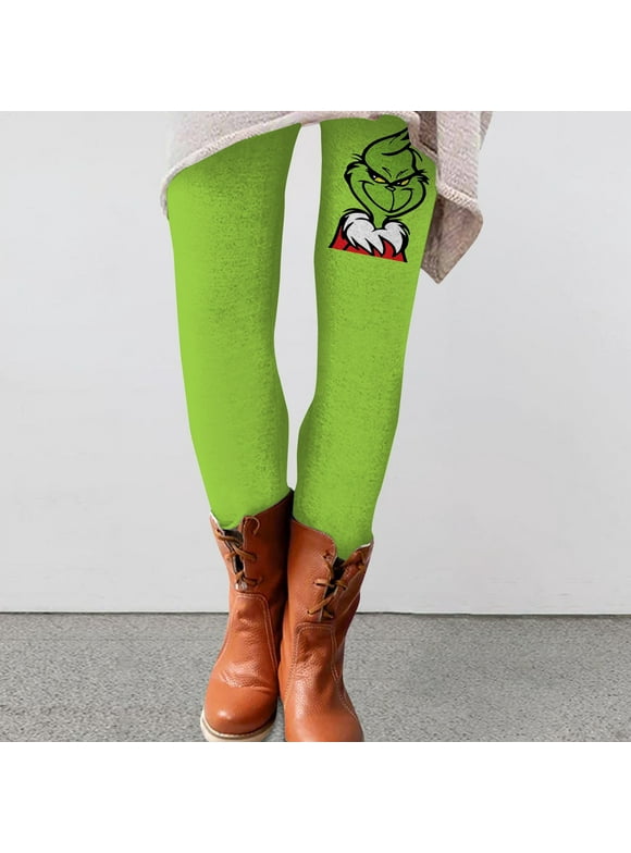 Grinch Leggings Women