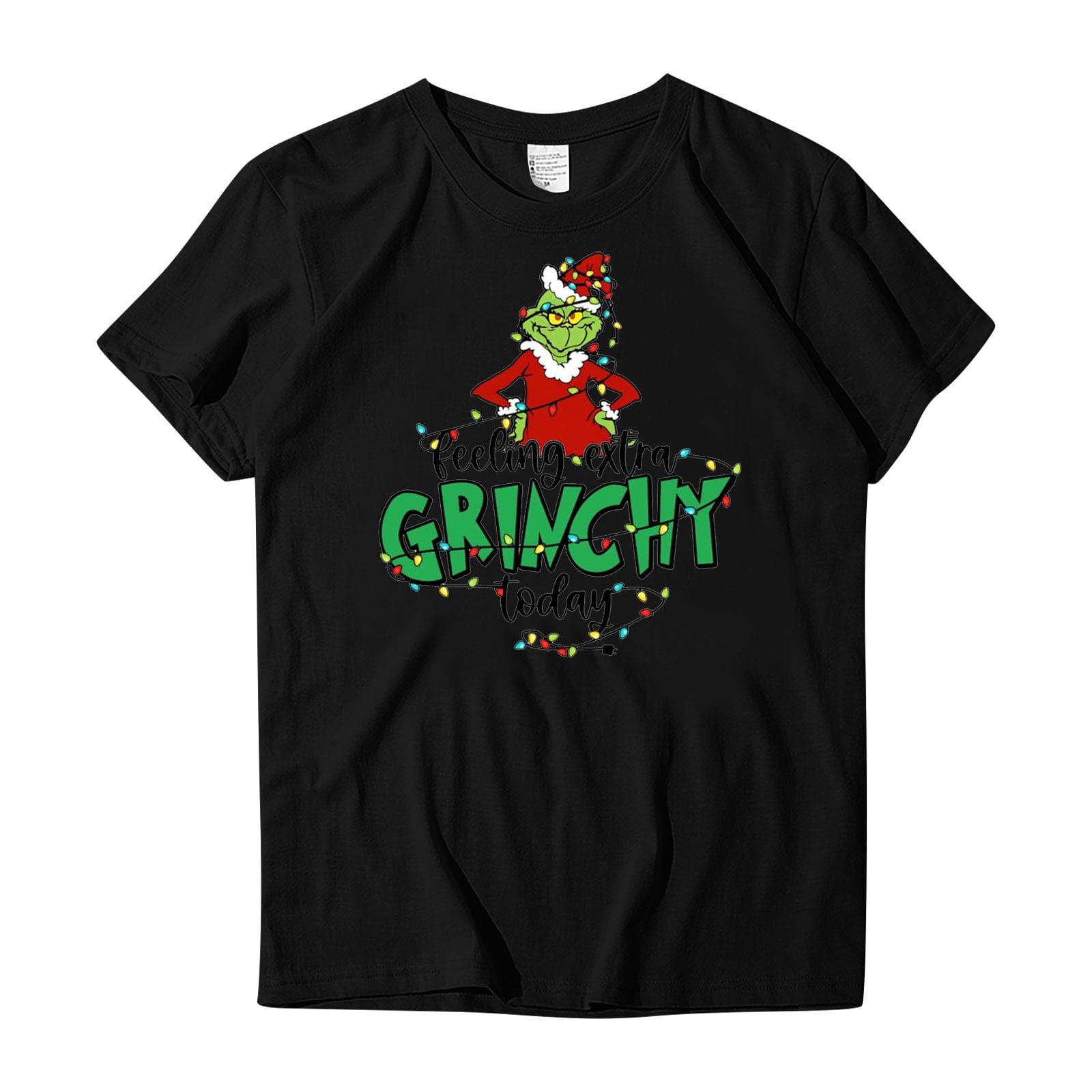 Clearance Before Christmas Grinch Shirt Short Sleeve For Women Men