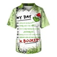 Clearance Before Christmas Christmas Grinch Shirts for Women Scrubs