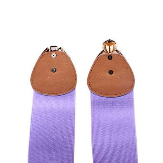 Clearance Belt Women Fashion Bowknot Buckle Waistband Wide Elastic Stretch Waist Belt PP