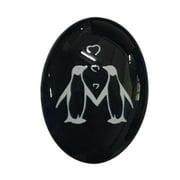 Clearance!Beppter Greeting Card,Resin Active Penguin Stone Pocket Fusion Mini Cute Souvenir Greeting Card