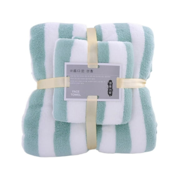 Clearance!Beppter Towel,Soft Towel Set 1 Bath Towels1 Hand Towels Super Soft Premium Family Microfiber Bath Towel Set Microfiber Coral Velvet Highly Absorbent Towel For Bath Fitness Bathroom