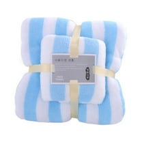 Clearance!Beppter Towel,Soft Towel Set 1 Bath Towels1 Hand Towels Super Soft Premium Family Microfiber Bath Towel Set Microfiber Coral Velvet Highly Absorbent Towel For Bath Fitness Bathroom