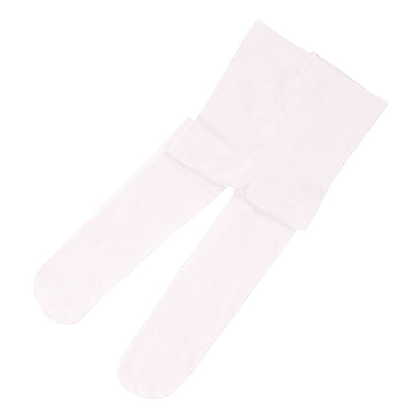 Beshee Pantyhose for Women Color Elastic Pantyhose Ballet Long Dance Leggings Hosiery Stockings Tights for Women White L