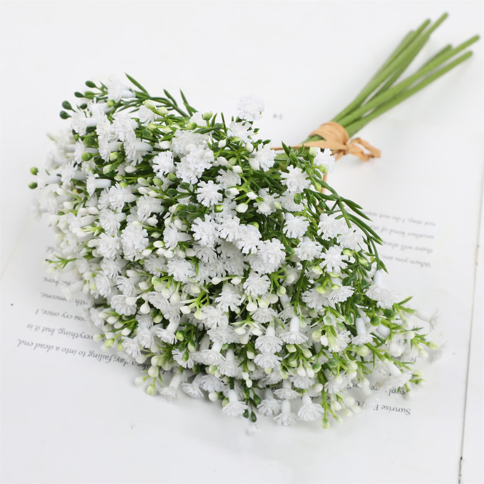 Clearance！ Bifavgk Artificial 7Pcs Babys Breath Artificial Flowers For