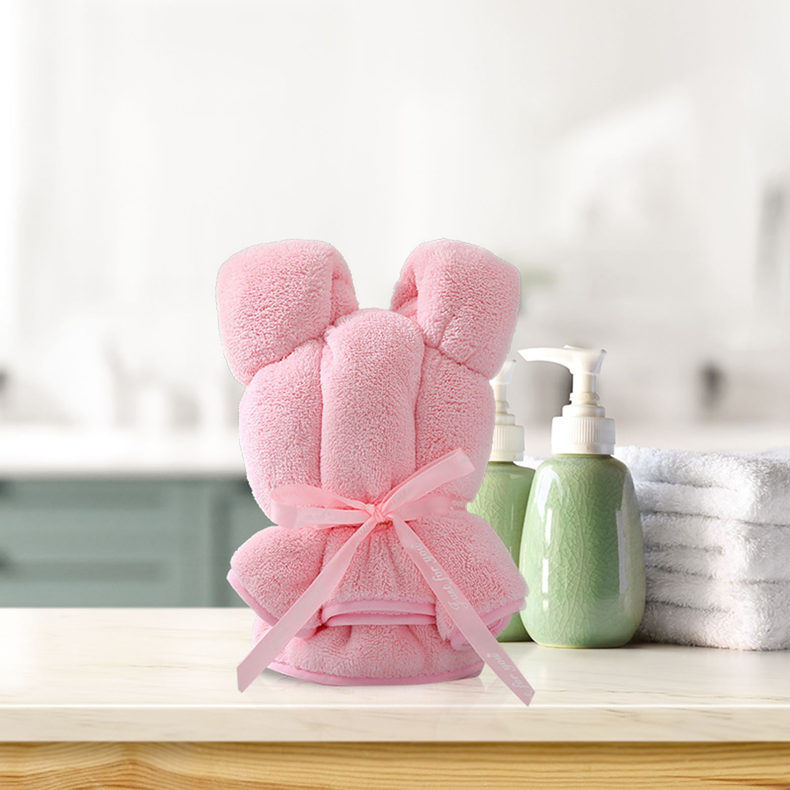 Clearance！ Bifavgk Bath Towel Baby Gift Bear Shape Packed Coral Velvet
