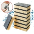 thumbnail image 1 of Clearance！ Bifavgk High-Density Wave Dishwashing Sponge Wipe Kitchen Color Cleaning Sponge Block Dish Sponge Black, 1 of 2