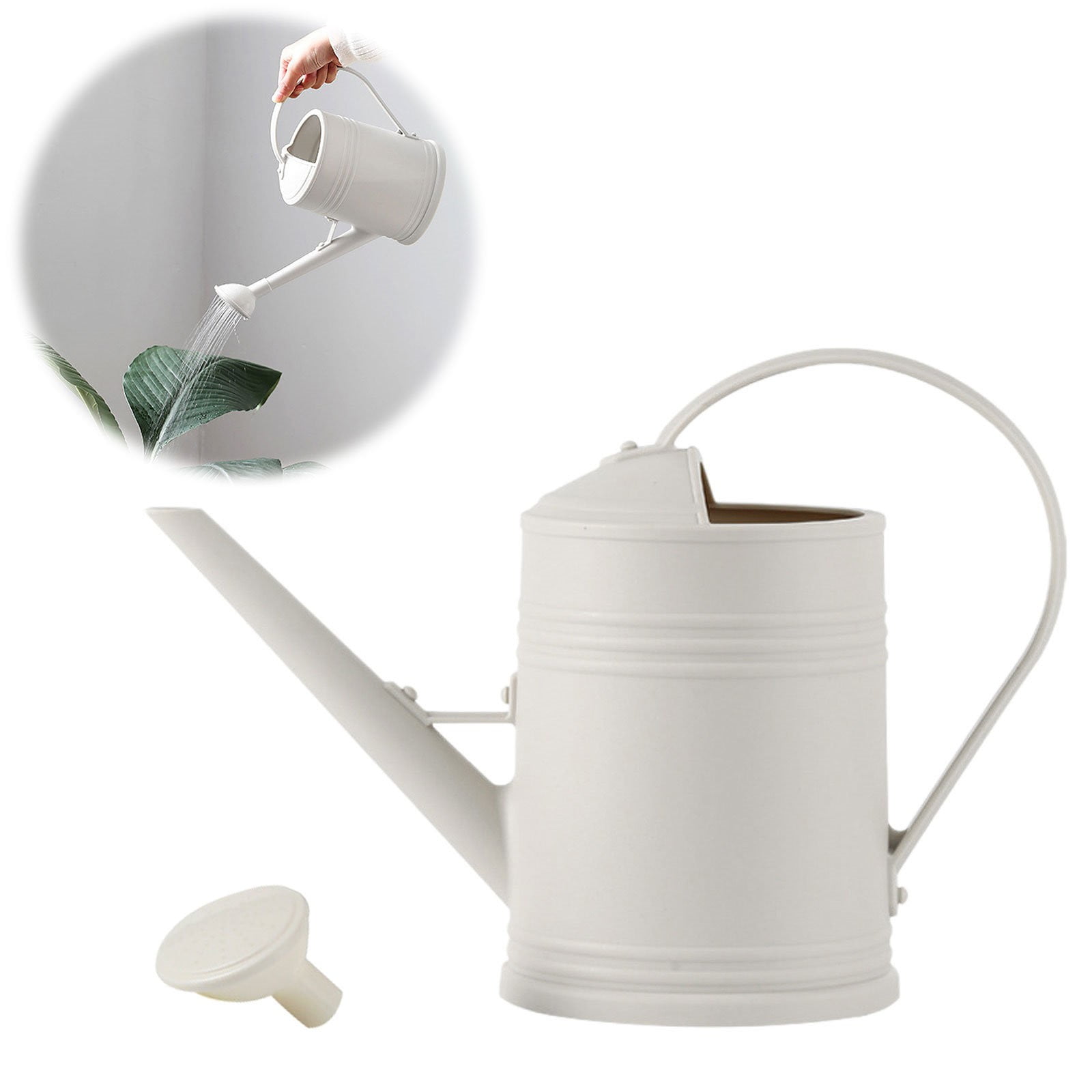 Clearance！ Bifavgk Watering Can For Indoor Plants Flower Watering Can Water Can For Plants Indoor Watering Can With Sprinkler Head 68 Oz 1/2 White - Walmart.com