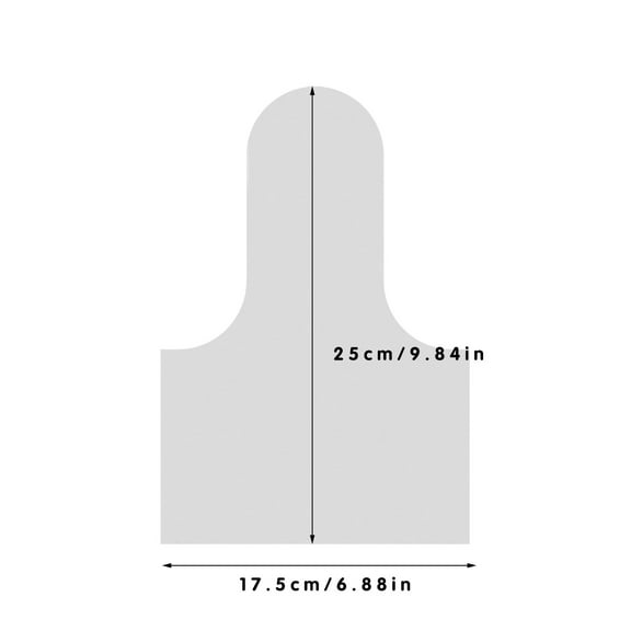 Clearance! Binkne Office&Craft&Stationery, Hanging Hand Towel Template Sewing Template Patchwork Hand Towel Template Round Head, 1 X Sewing Template, Office Cabinet