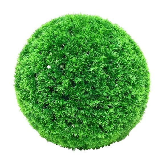 Clearance! Binkne Simulation Plant Grass Ball Pine Needles (Outer Diameter 23Cm); Artificial Flowers; Simulation Artificial Plant Topiary Faux Decorative for Garden Backyard Balcony and Home Décor