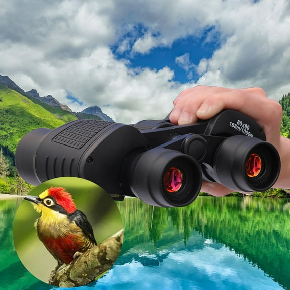 Clearance Binoculars 80x80 for Adults, Binoculars & Clear BAK4 Lens,Suitable for Concert and Outdoor Sports,Bird Watching