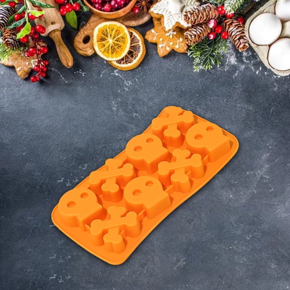 Clearance Biscuit Moulds under $5 Halloween Silicone Cake Creative Pumpkin Doll Baking Suitable For DIY Cookies Cakes And Desserts Easily Create A Festive Atmosphere And